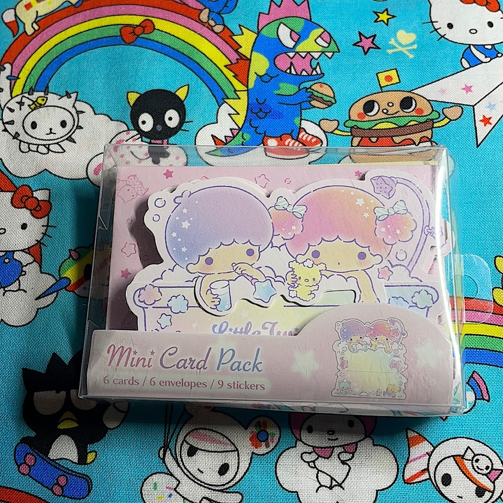 Little Twin Stars Mini Card set’